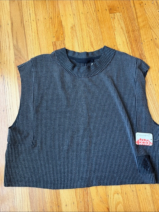 FP Movement by Free People Tops - Free People Ribbed Sleeveless Workout Top - Black